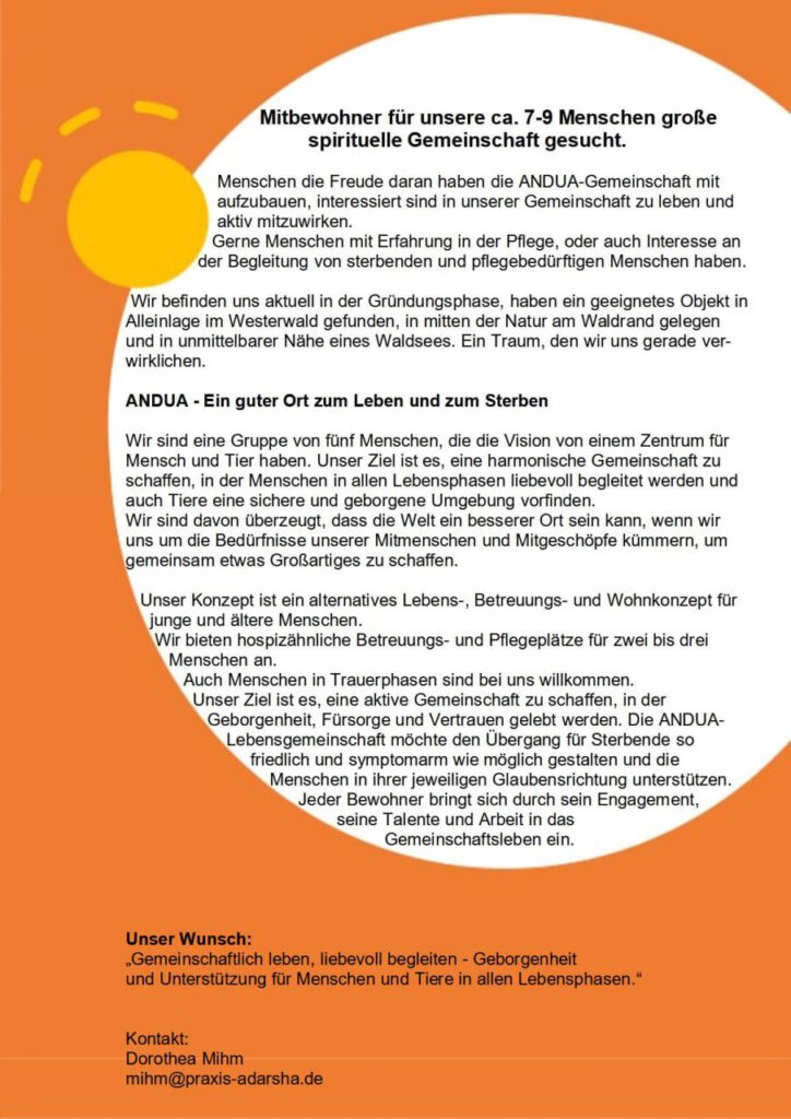Mitbewohner Flyer